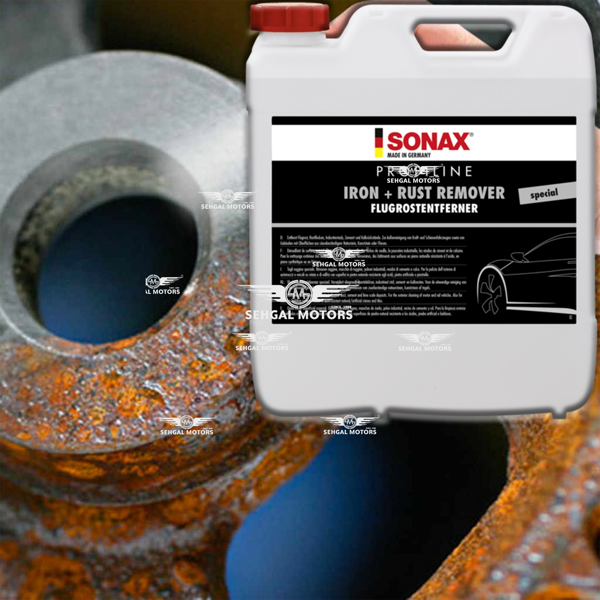 Sonax Iron Rust Remover Concentrate 513 10L