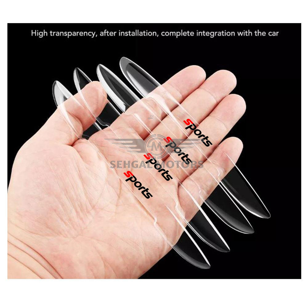 Sports Logo Transparent Door Guards | Side Door Edge Protector