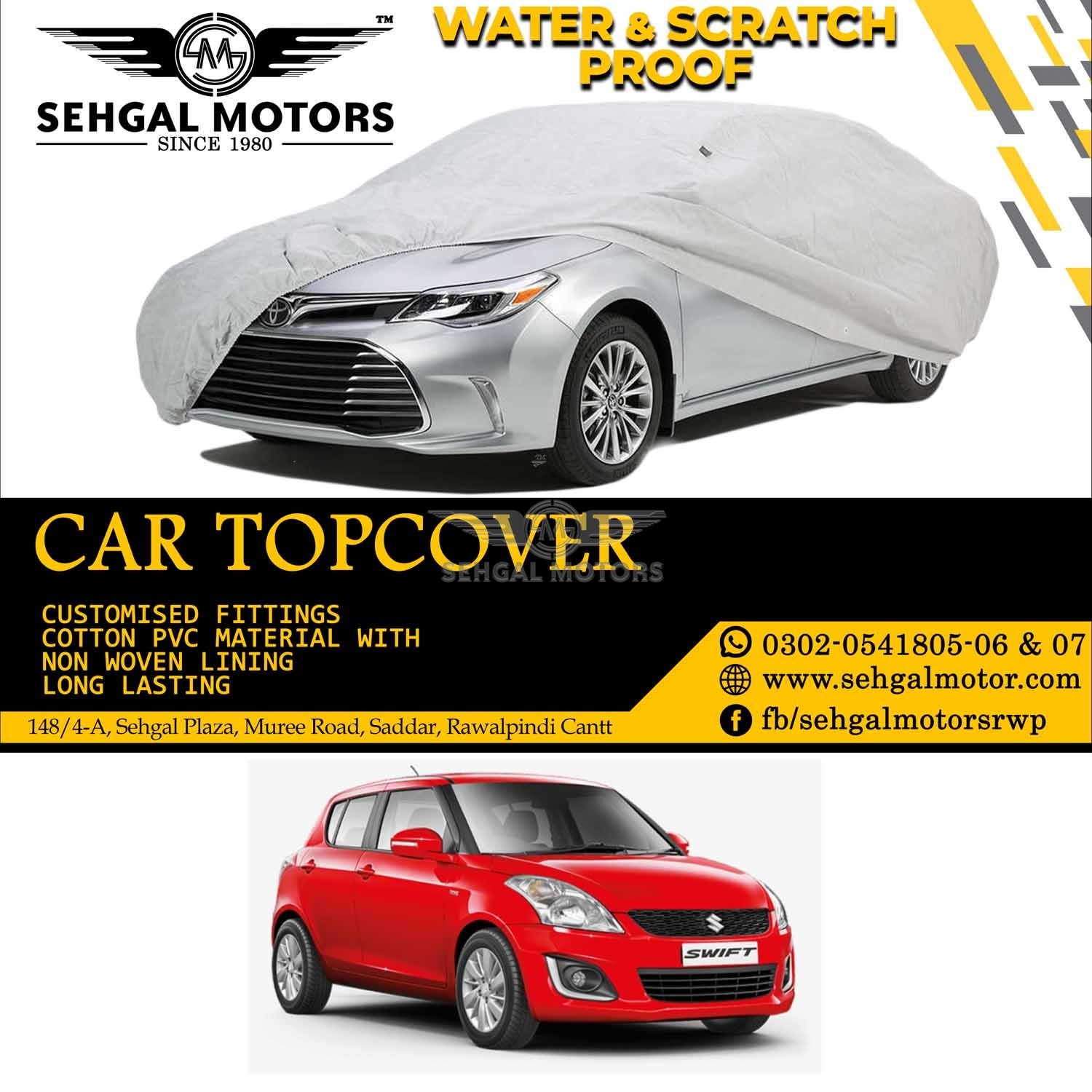 Suzuki Alto Top Cover China Fabric Model 2019-201