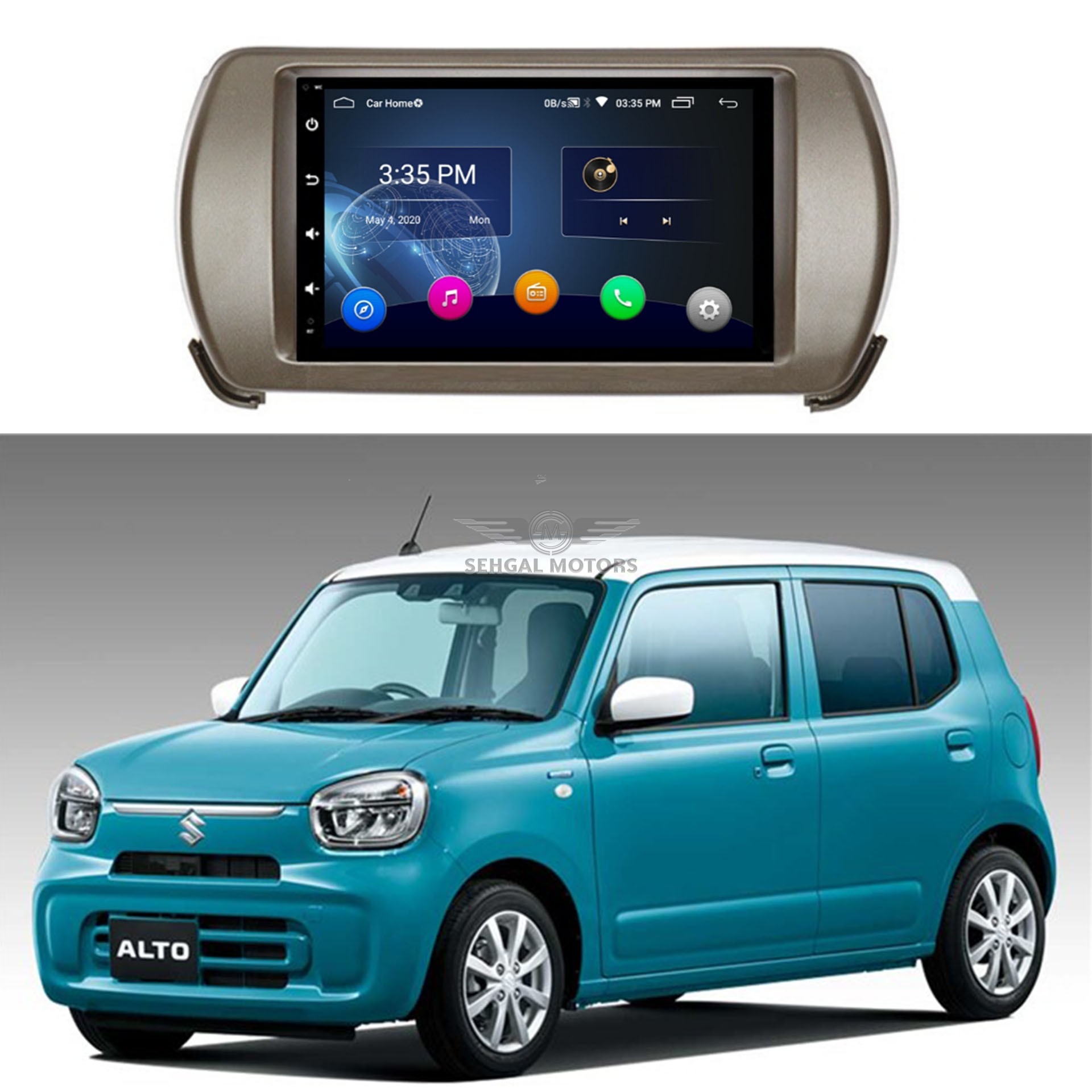 Suzuki Alto Japan Android Panel 1+16GB O.Tech