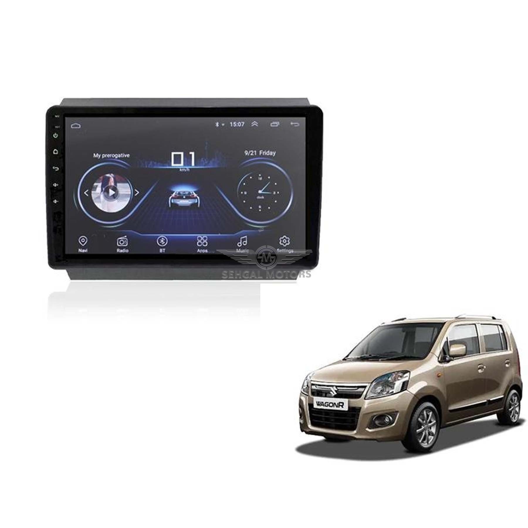 Suzuki Wagon-R Japanese Android LCD Panel (1+16GB) Model 2014-2020