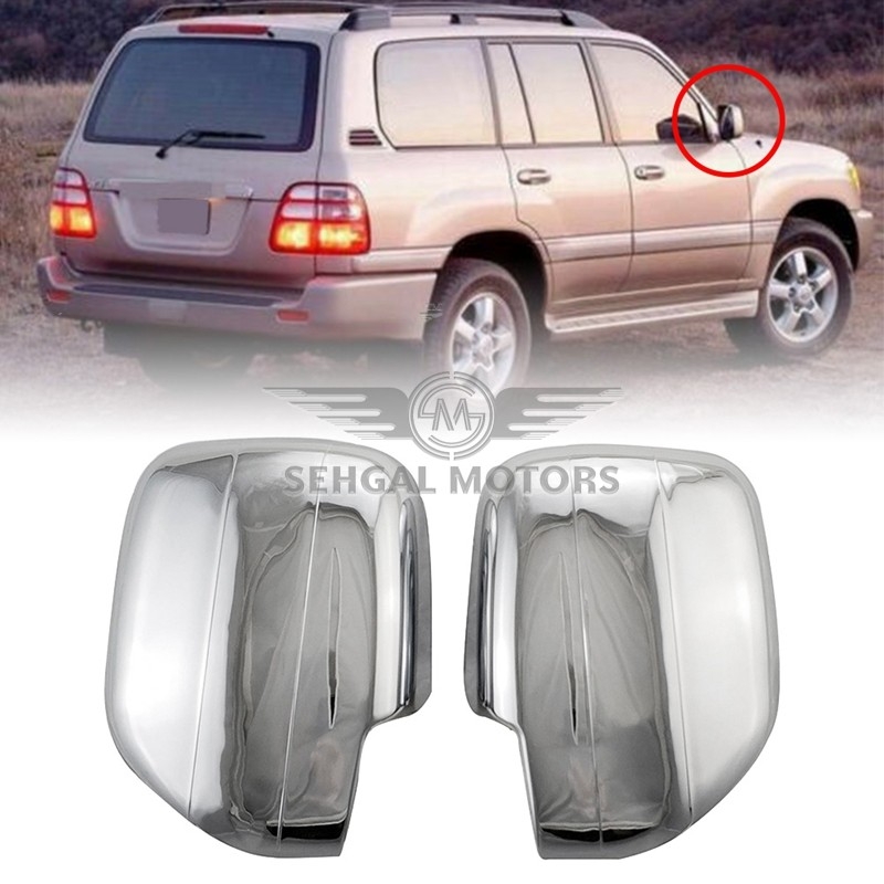Toyota Land Cruiser Fj100 Side Mirror Chrome Model 2002-2007