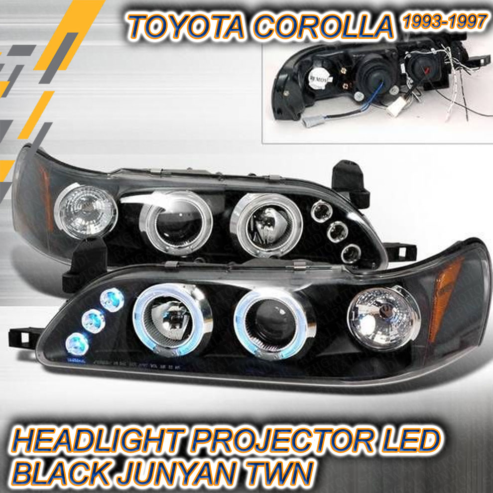 Toyota Corolla Projector Head Light (Taiwan) Model 1993-97 Junyan Style