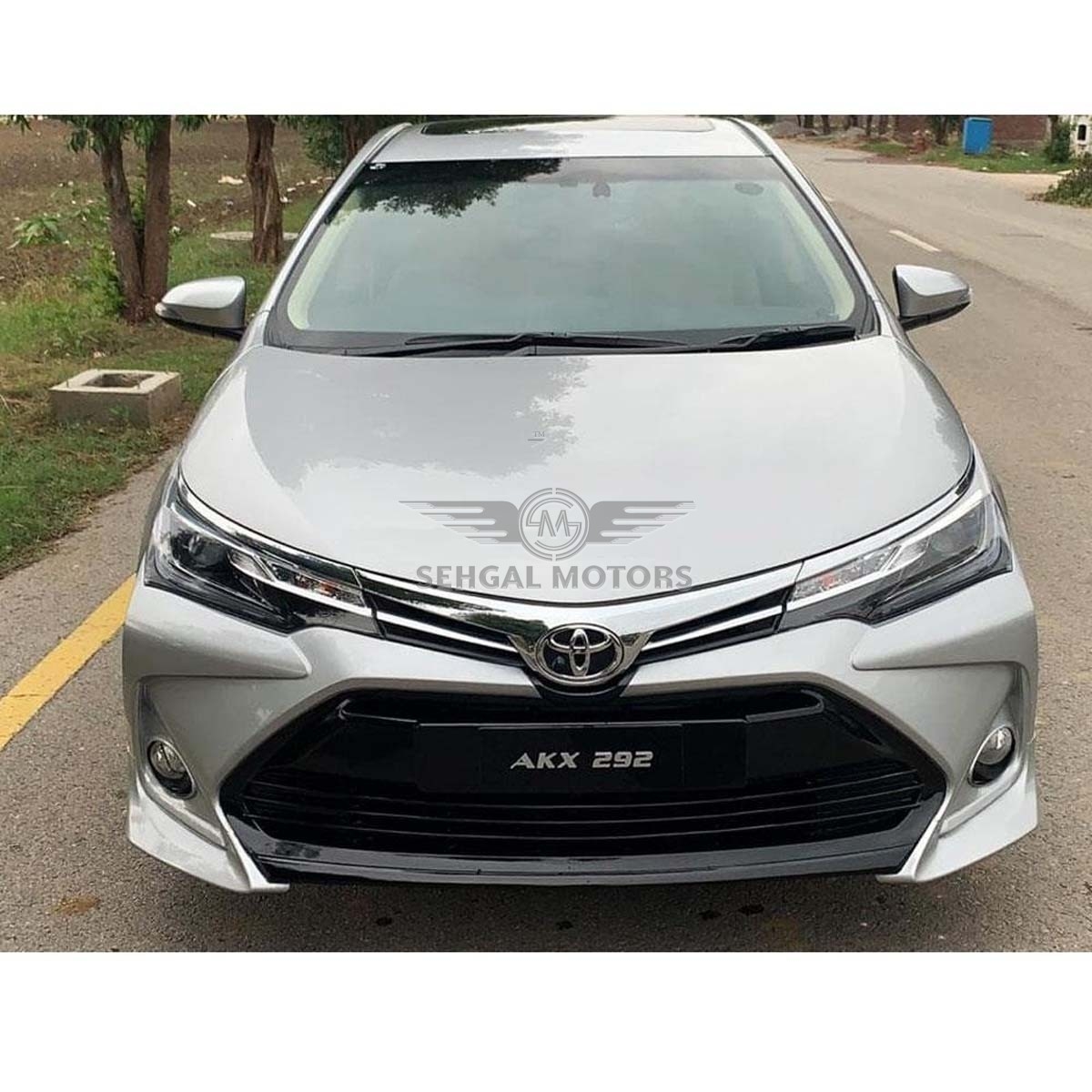 Toyota Corolla Altis X Front Bumper Camry Style Model - 2017-2021