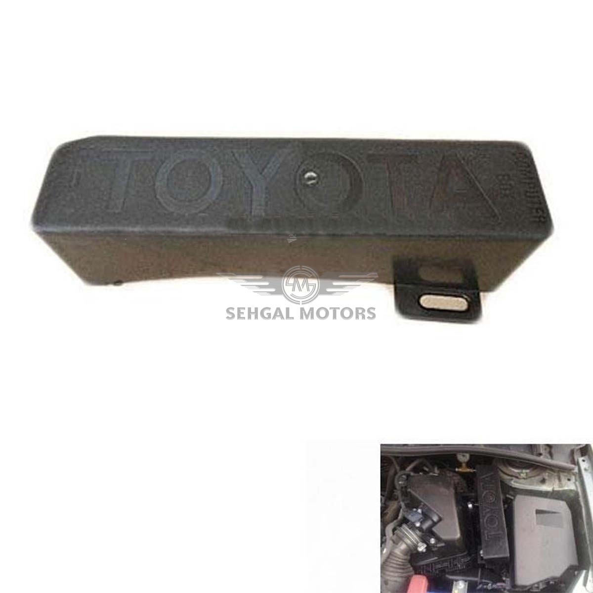 Toyota Corolla Computer Box Cover - Black | Ecu Protector | Water Repellent