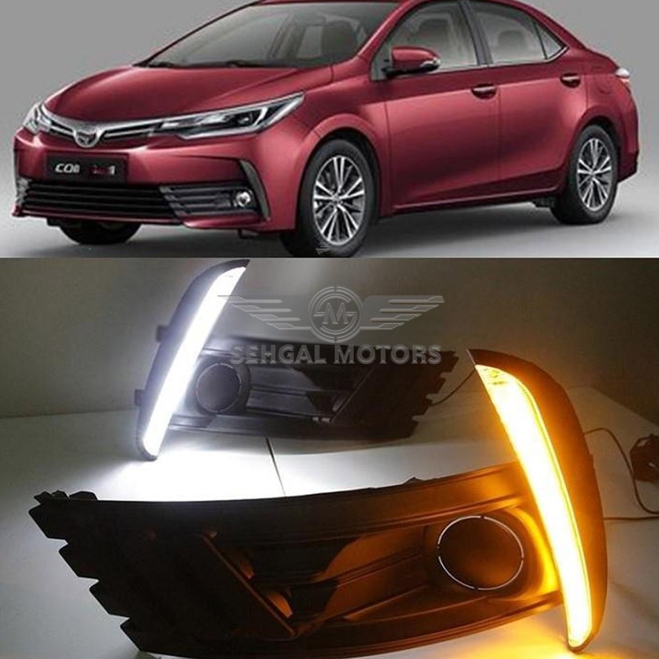 Toyota Corolla DRL With Led Model 2017-2020