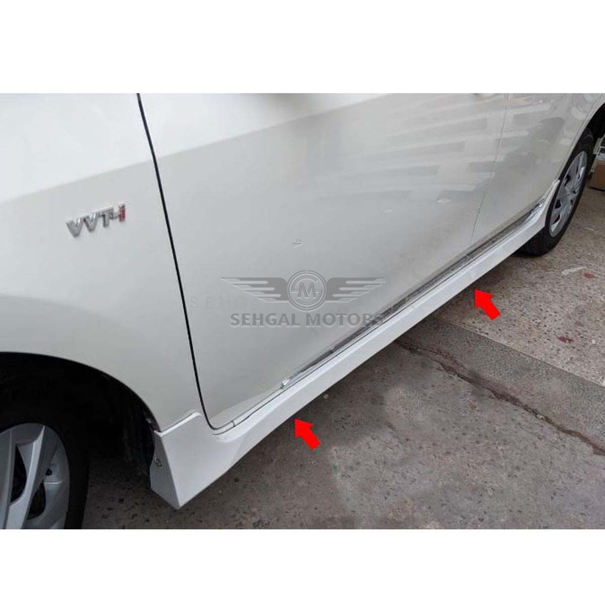 Toyota Corolla Grande Side Skirts Taiwan Unpainted- Model 2014-2017