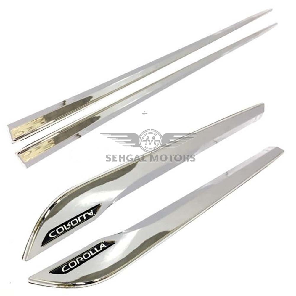 Toyota Corolla Door Molding Chrome Model 2014-2017