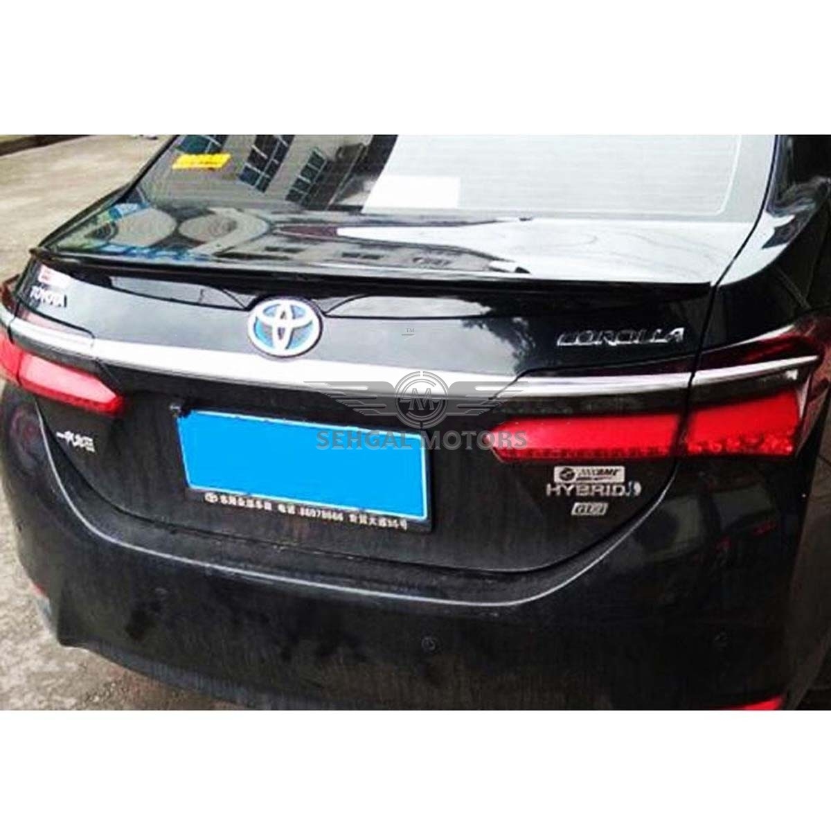 Toyota Corolla Trunk Spoiler Without Paint- Model 2017-2021