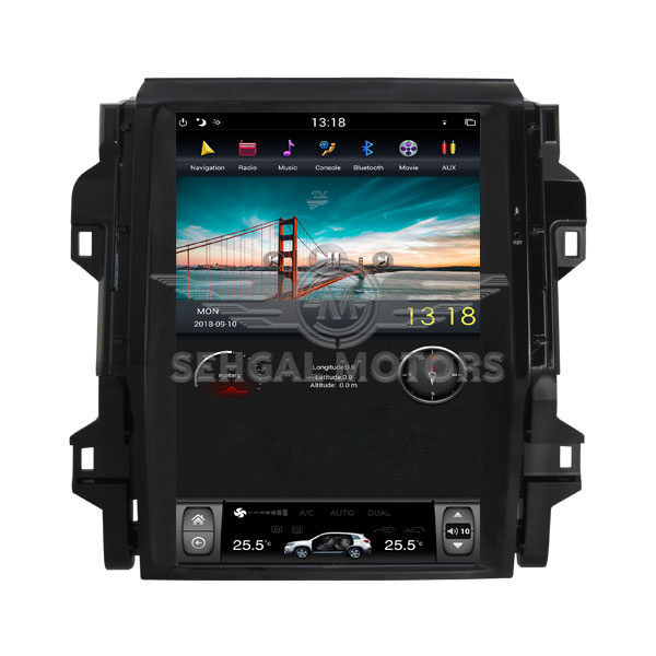 Toyota Fortuner Tesla MTK Android 2+32gb Model 2018-2021