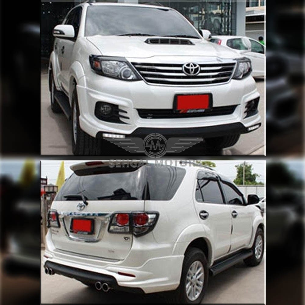Toyota Fortuner Body Kit Front & Back TRD Style Taiwan Model 2012-2016