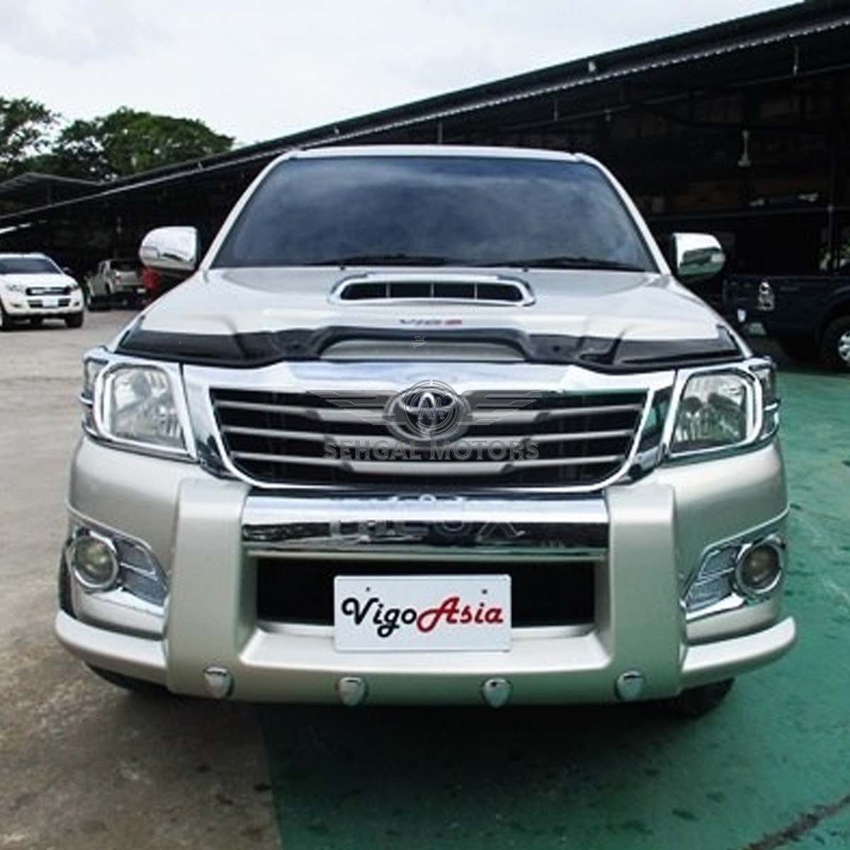 Toyota Hilux Vigo Safeguard A7001 Model 2005-2016 Black