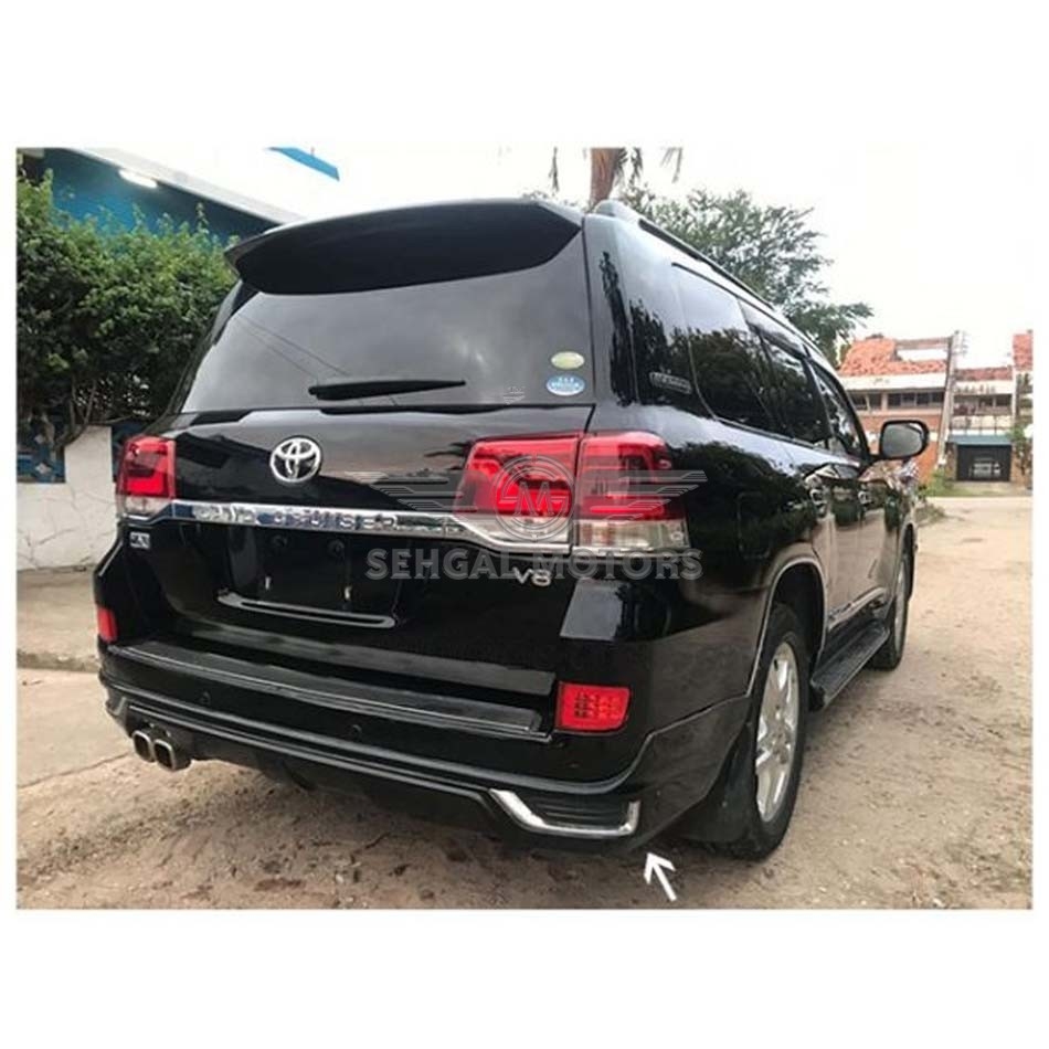 Toyota Land Cruiser FJ200 Back Body Kit / Lip Modellista (Black) 2016-2021