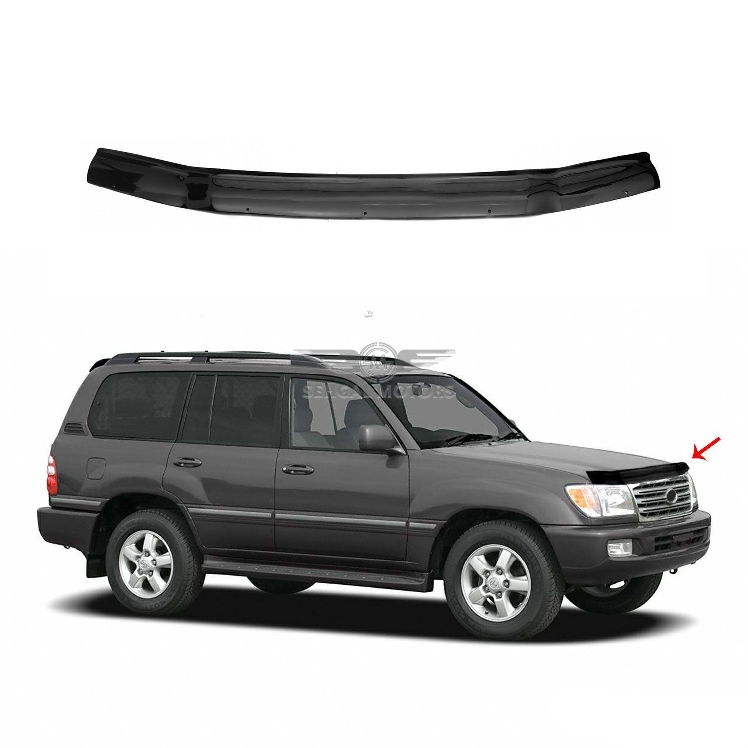 Toyota Land Cruiser FJ100 Bonnet Guard Model 1998-2007