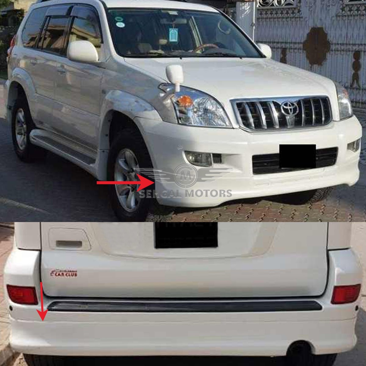 Toyota Prado FJ120 Body Kit Twn Model 2003-2009