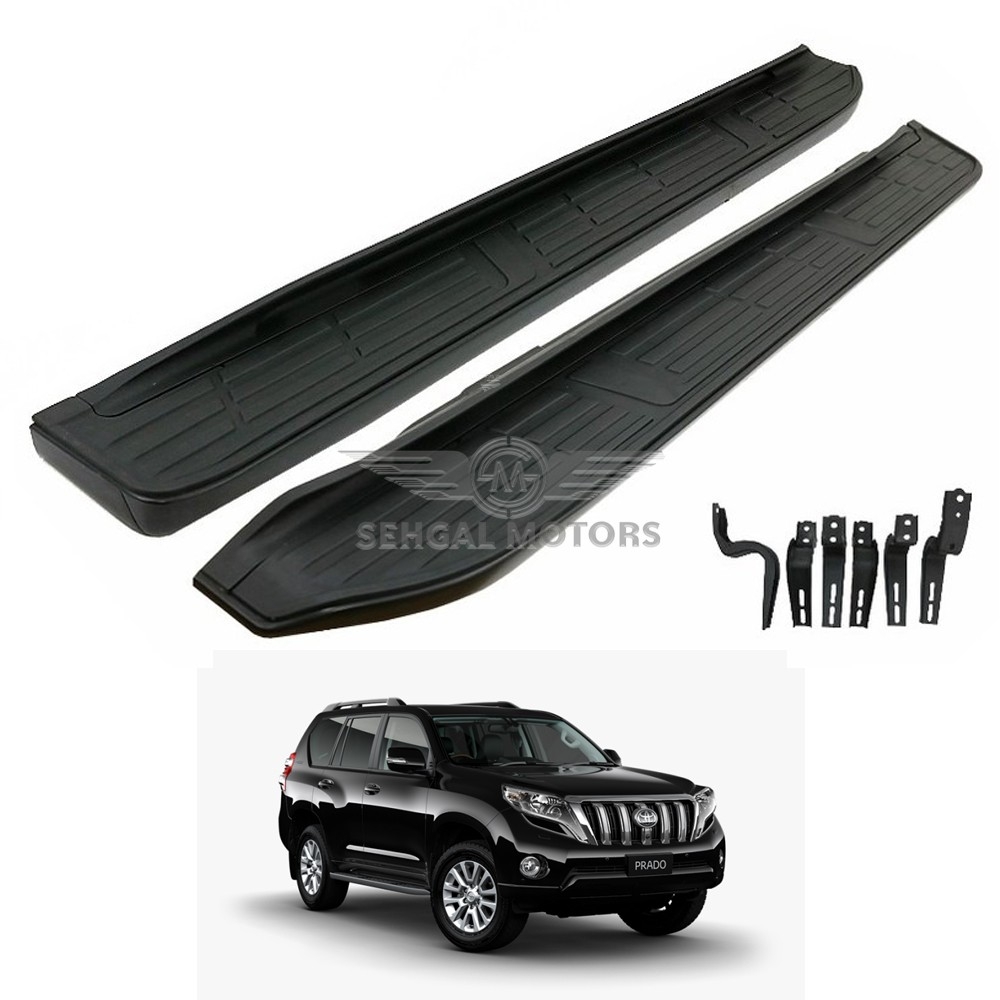 Toyota Prado FJ150 Side Steps Black Taiwan Model 2009-2018