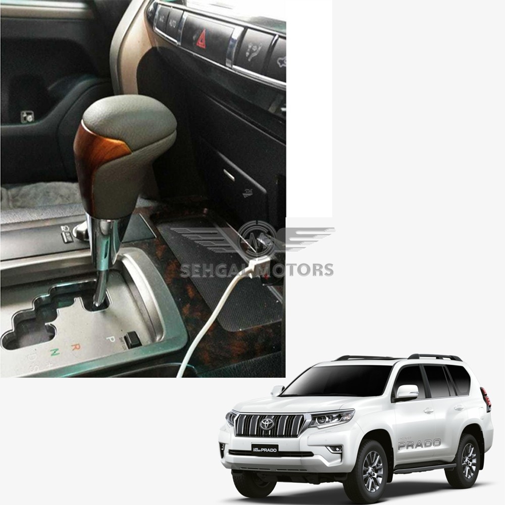 Toyota Prado FJ150 Wooden Gear Knob Gray Taiwan Model:2008-2018