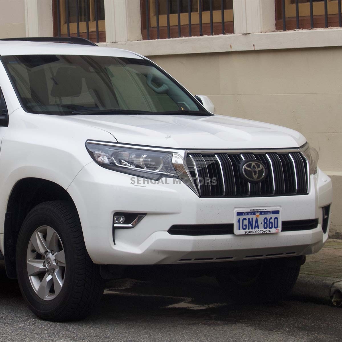 Toyota Prado Fj150 Front Bumper OEM Genuine Model 2015-2018