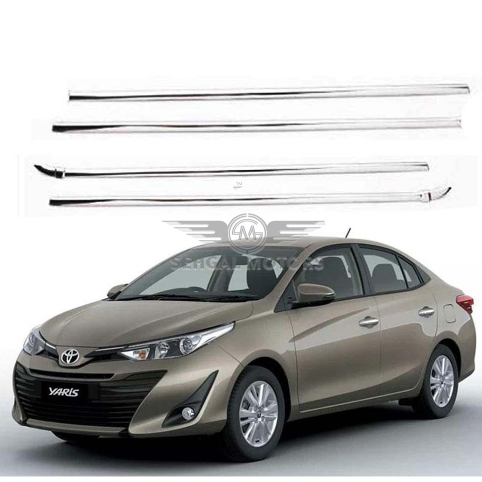 Toyota Yaris Weather Strip Chrome Model 2019-2021