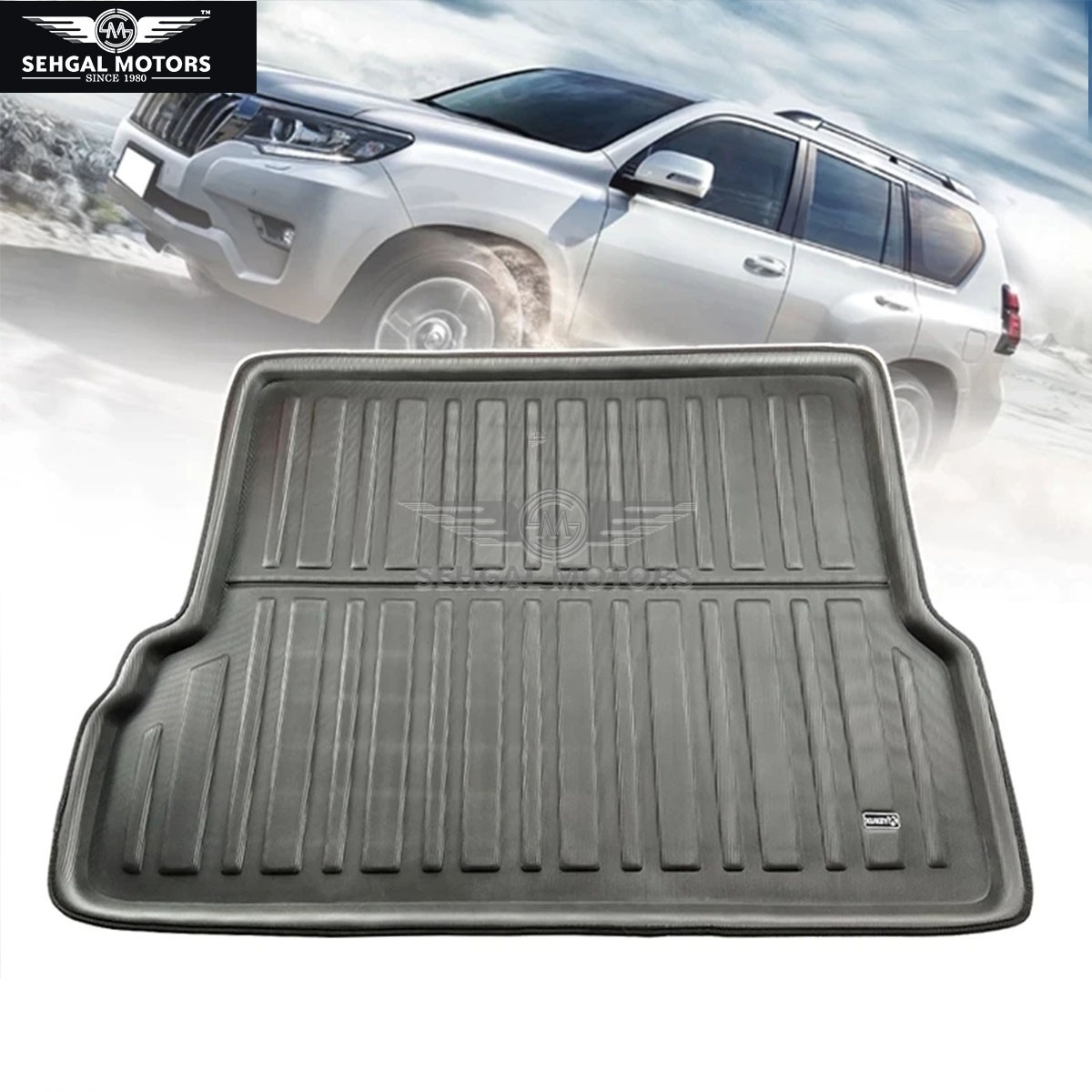 Toyota Prado 3D Trunk Mat Model 2009-2018
