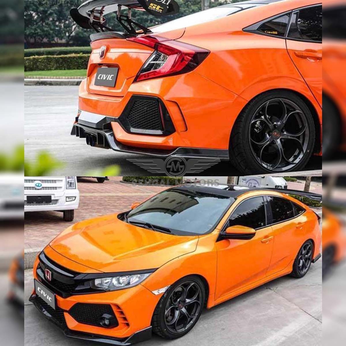 Honda Civic Body Kit TYPE R Style Model 2016-2021