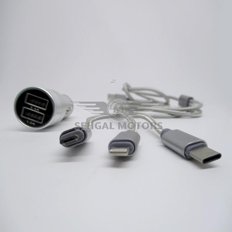 Mobile Car Charger 3in1 3.1A UD-08