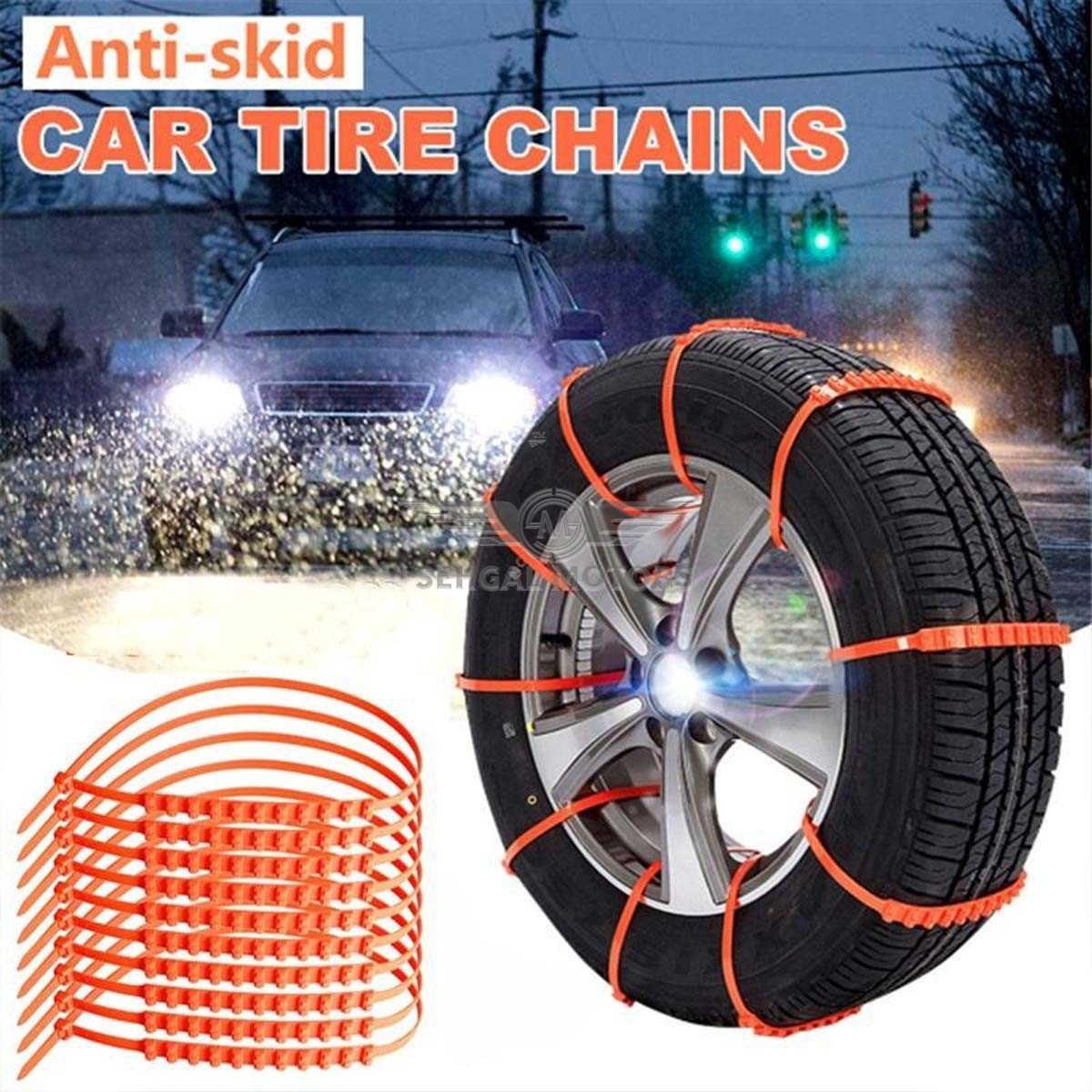 Snow Ties /  Anti-skid Snow Chains