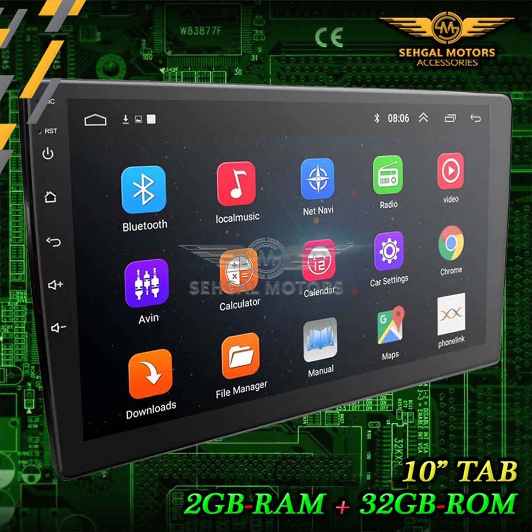 Tablet 10 Inch 2+32GB  A+ O.Tech