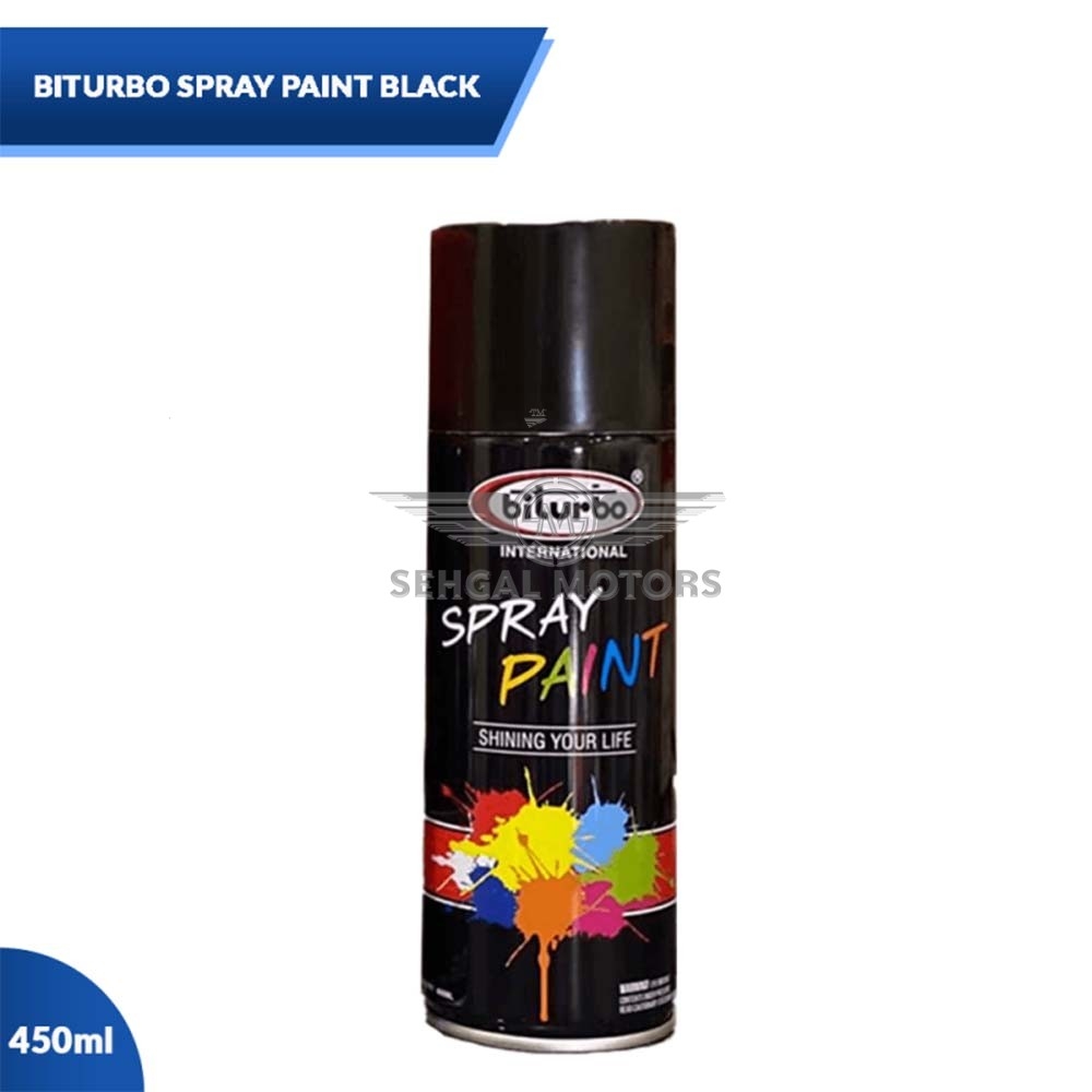 Biturbo Spray Paint Black 400ML