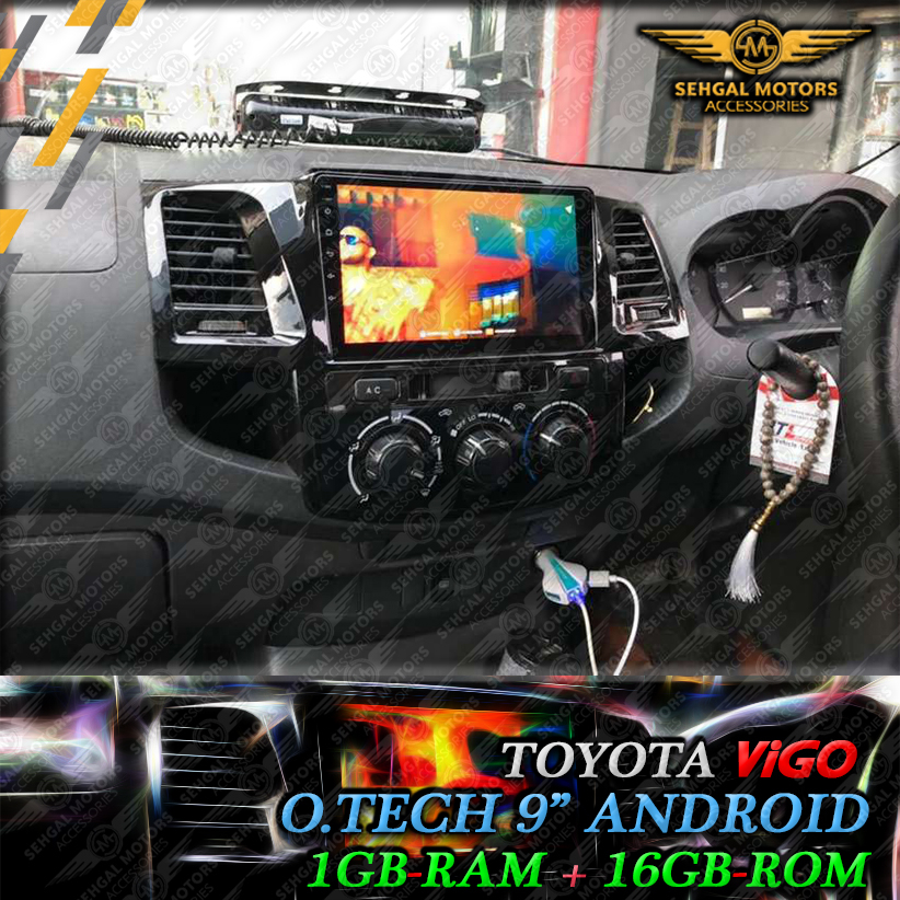Toyota Vigo Android Panel (1+16GB) Model 2006-2016