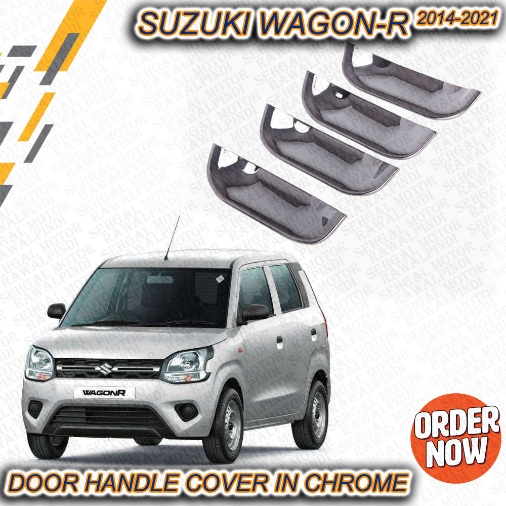 Suzuki Wagon R Handle Chrome Trims - Model 2014-2021