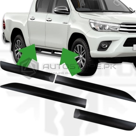 Toyota Hilux Revo Door Molding Black