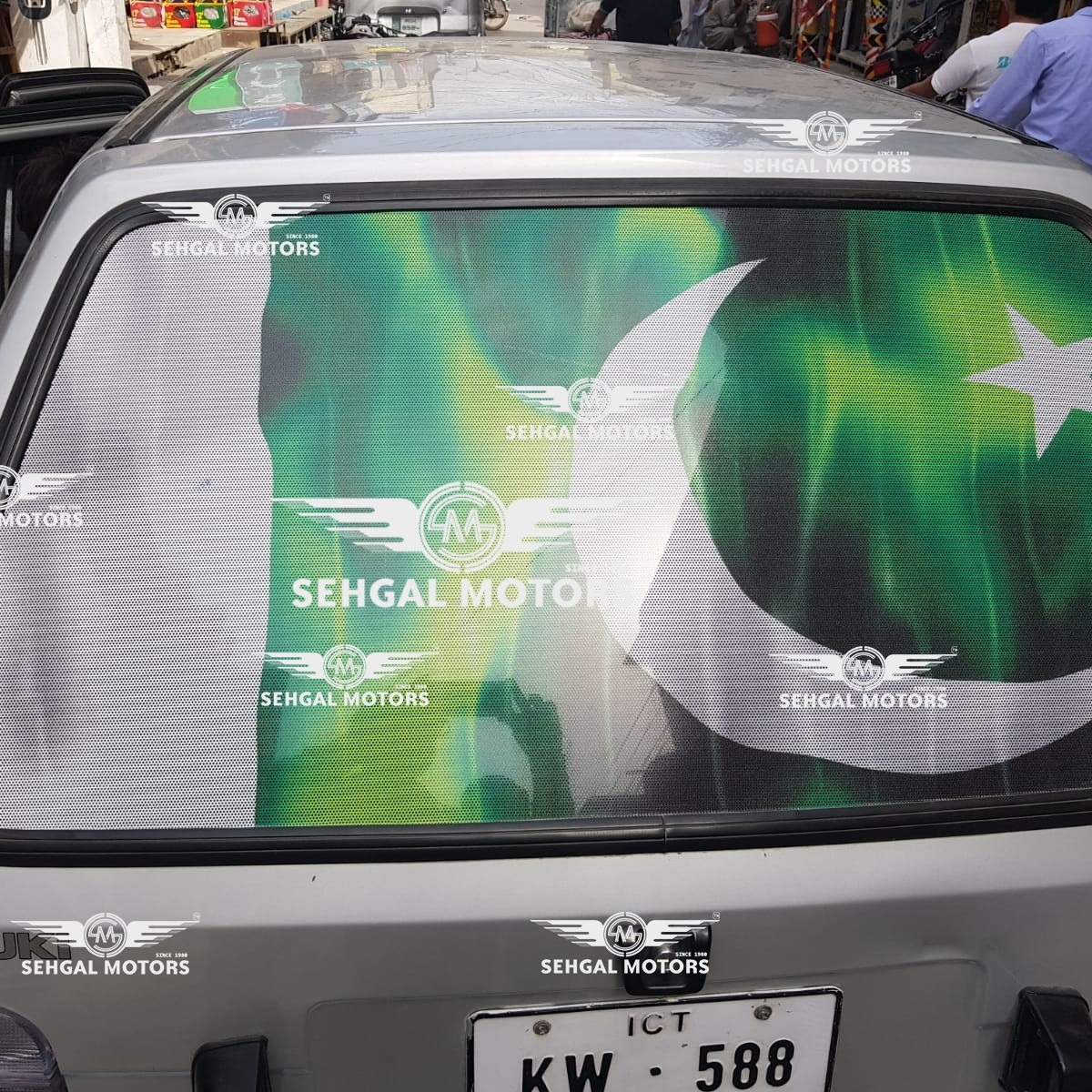 Sticker Pakistan Flag Small