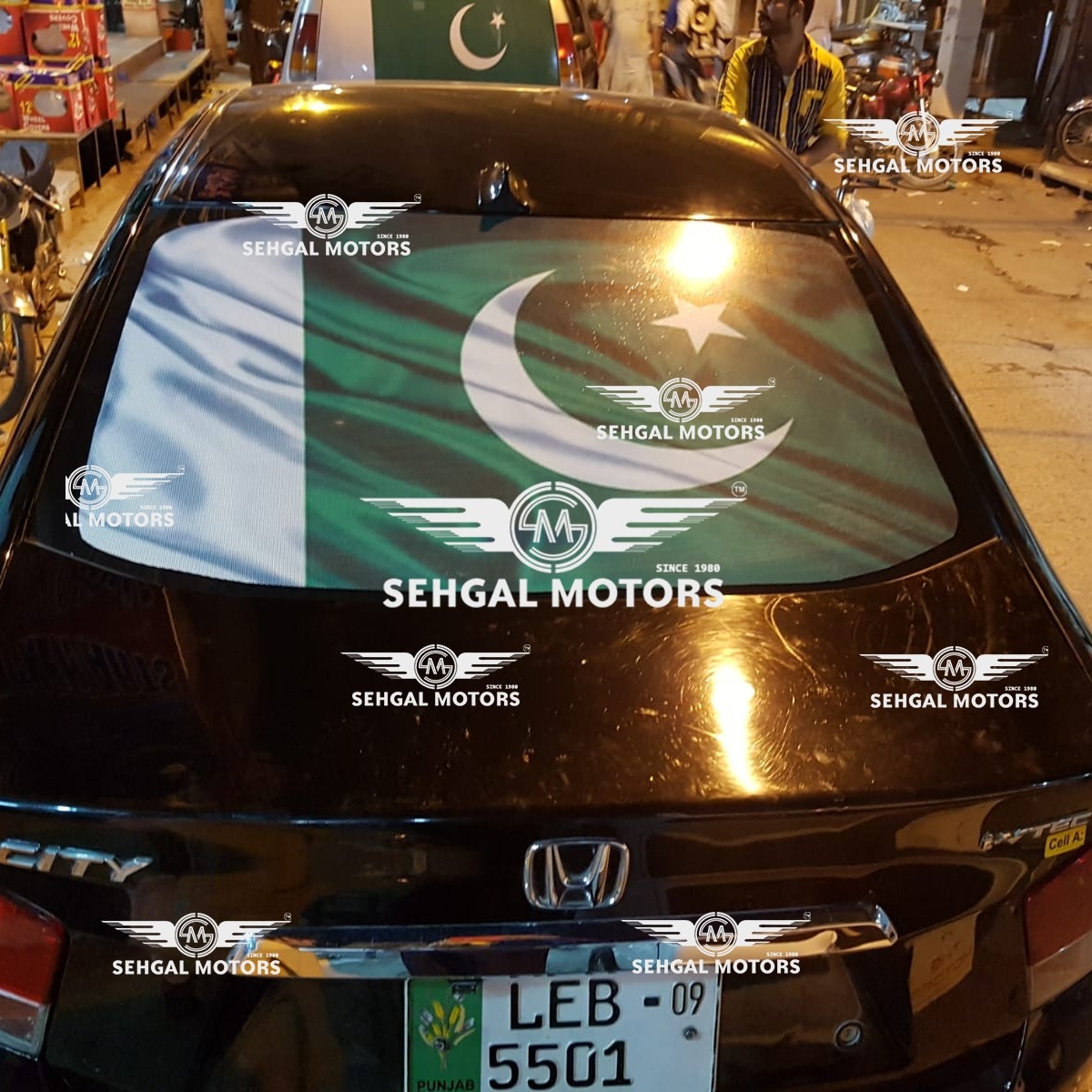 Sticker Pakistan Flag Large
