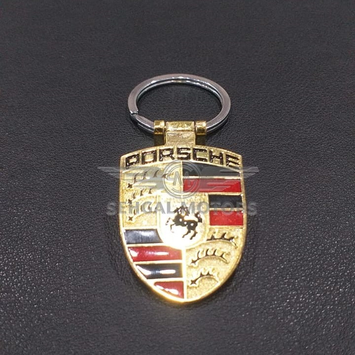 Porsche Metal Key Chain