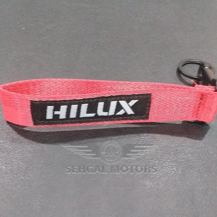 Hilux Ribbon Key Chain - Red