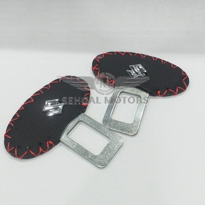 Suzuki Seat Belt Clip Pair - Black