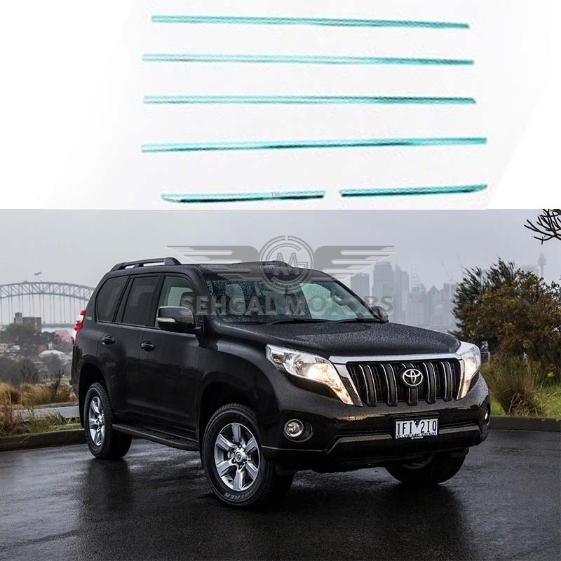 Toyota Prado FJ150 Weather Strip Chrome Taiwan Model: 2009-2018
