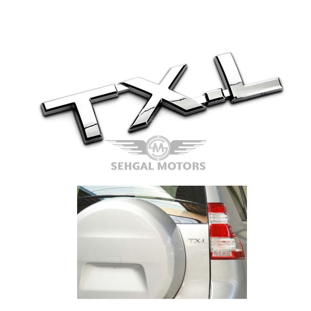 Toyota Prado Genuine TX-L Logo Monogram Emblem | Prado TXL