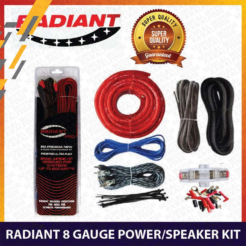 Stinger 8 Gauge Wiring Kit