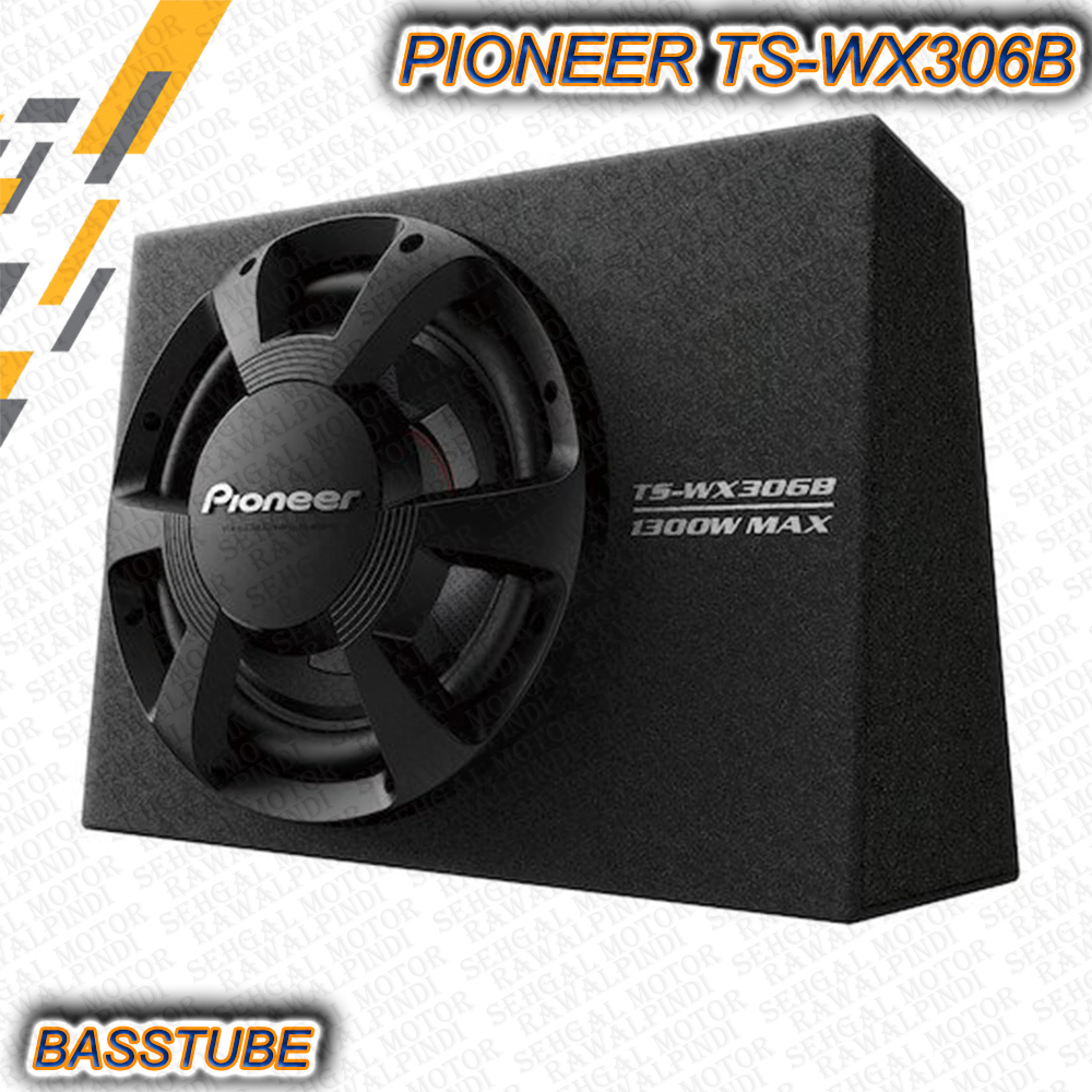 Pioneer TS-WX306B Bass Tube 12Inch Bass Reflex Subwoofer