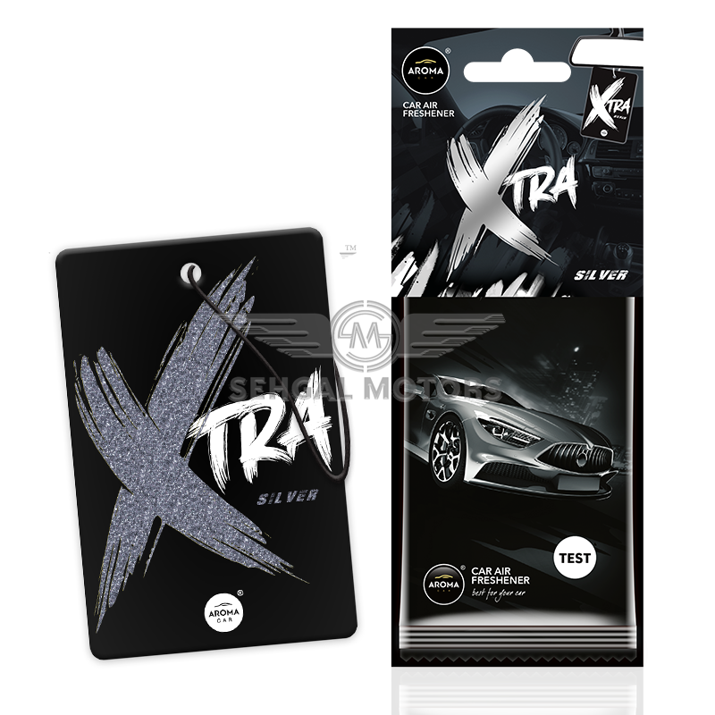 Aroma Special Xtra Hanging Card Perfume Silver
