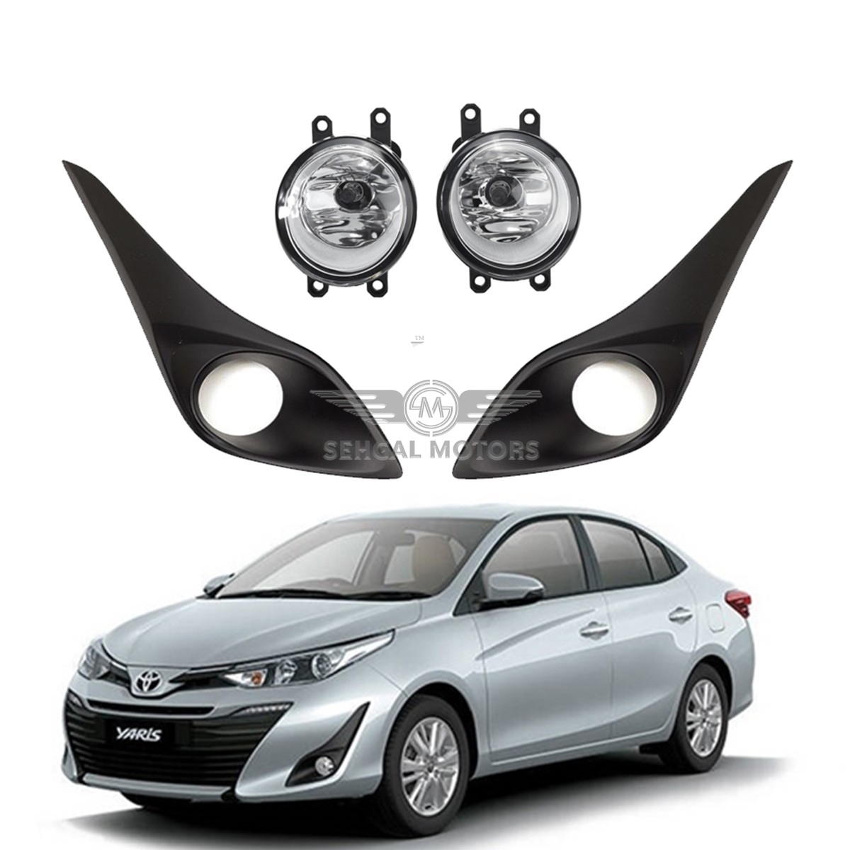 Toyota Yaris Fog Light (TY-221) Model 2020-2021