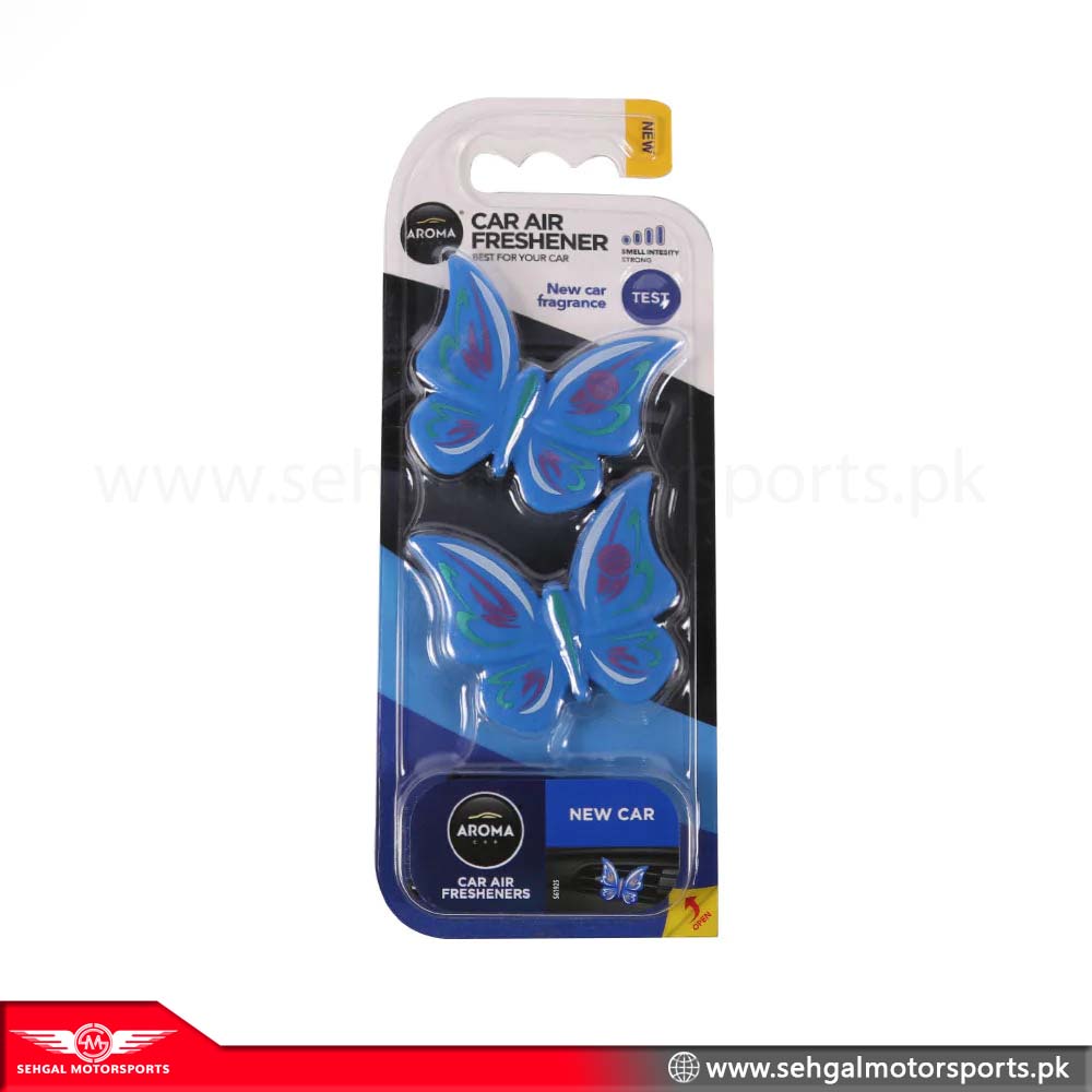 Aroma Butterfly Car Air Freshener New Car