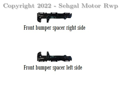 Toyota Hilux Revo  Front Bumper Spacer ONE Side Model 2016-2021