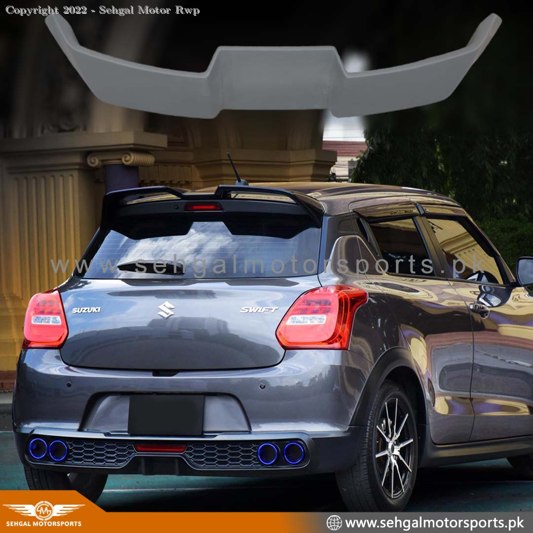 Suzuki Swift Roof Spoiler Sports Un-Painted (PK) Model 2022-2023