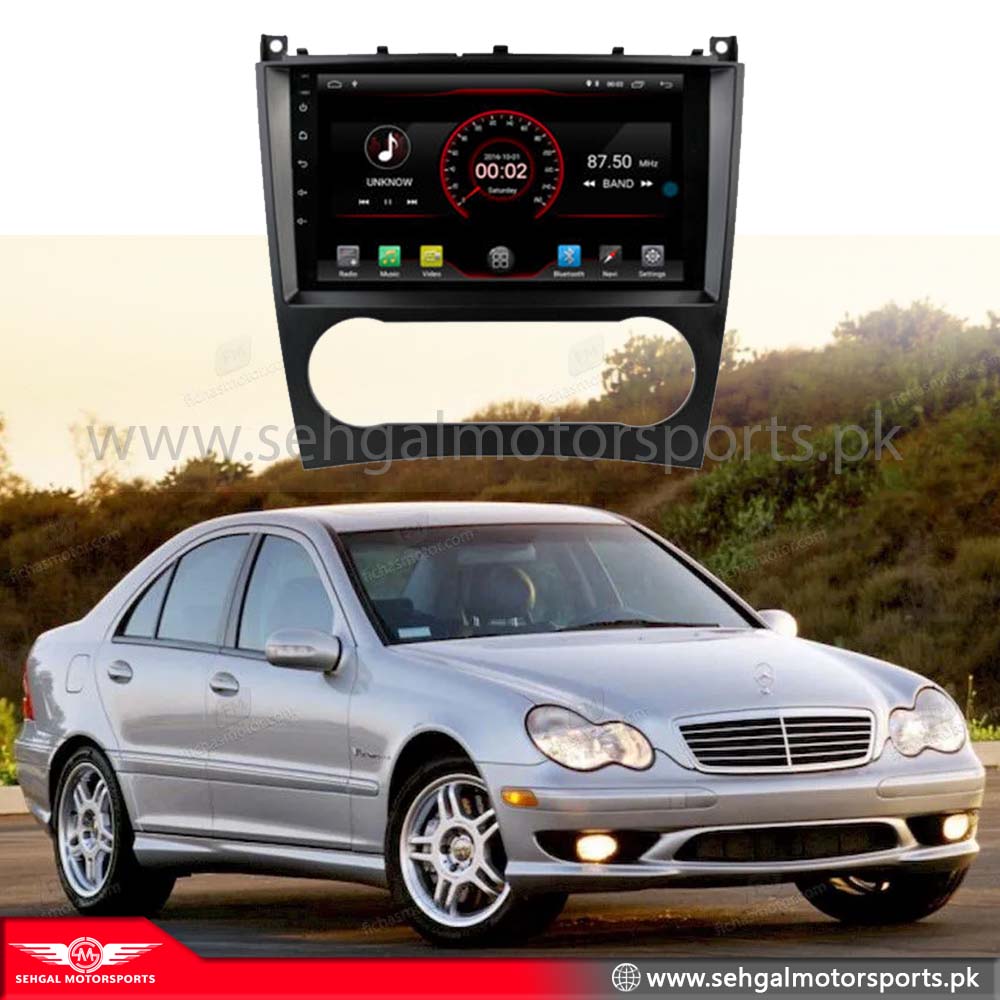 Mercedes Benz GLK W203 Android LCD Panel 1+16GB O.Tech Model 2001-2007