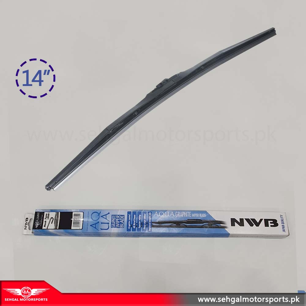 NWB Wiper Blade Aqua Japan 14 inch Each