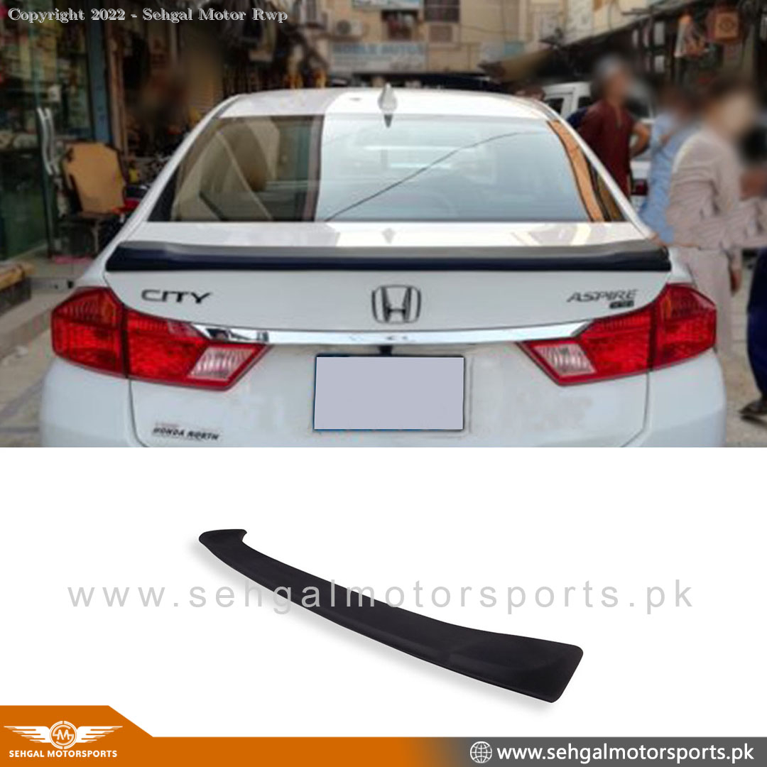 Honda City Trunk Spoiler Un-painted (PK) Model 2022-2023