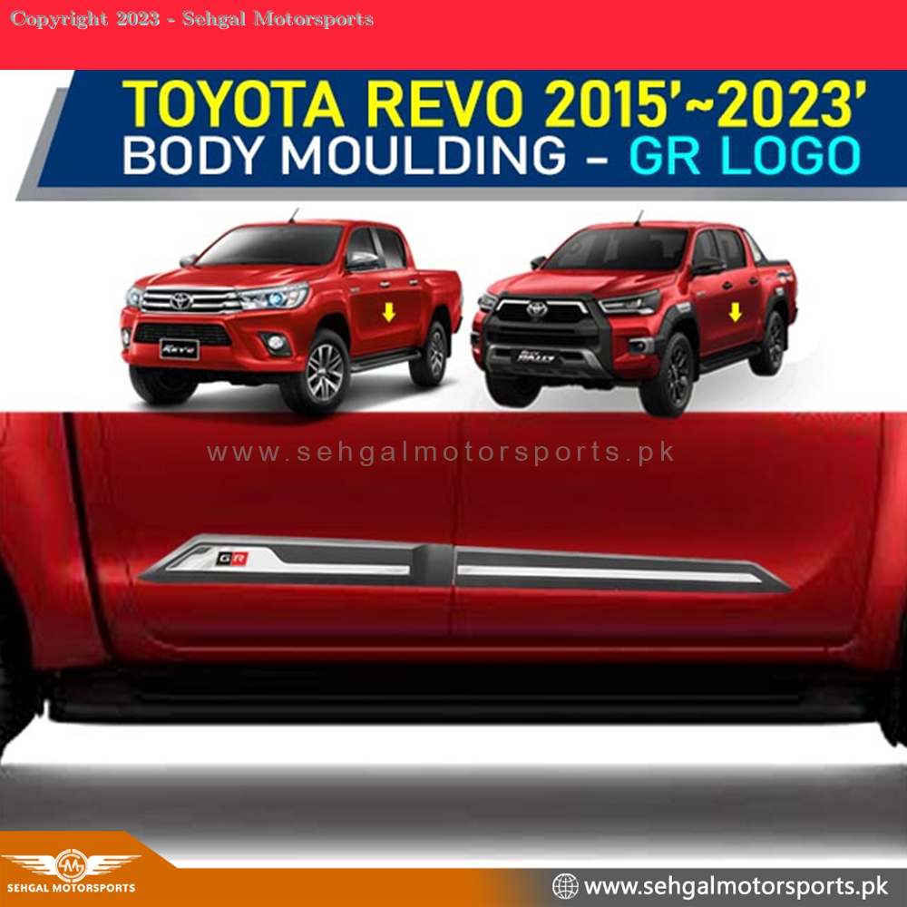 Toyota Rocco Door Molding with GR Logo Model 2021-2023